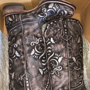 Roper wear the west square toe boots